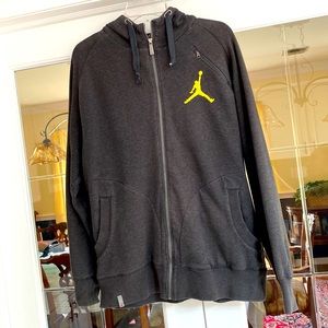 Jordan Zip Up sweat jacket size Large